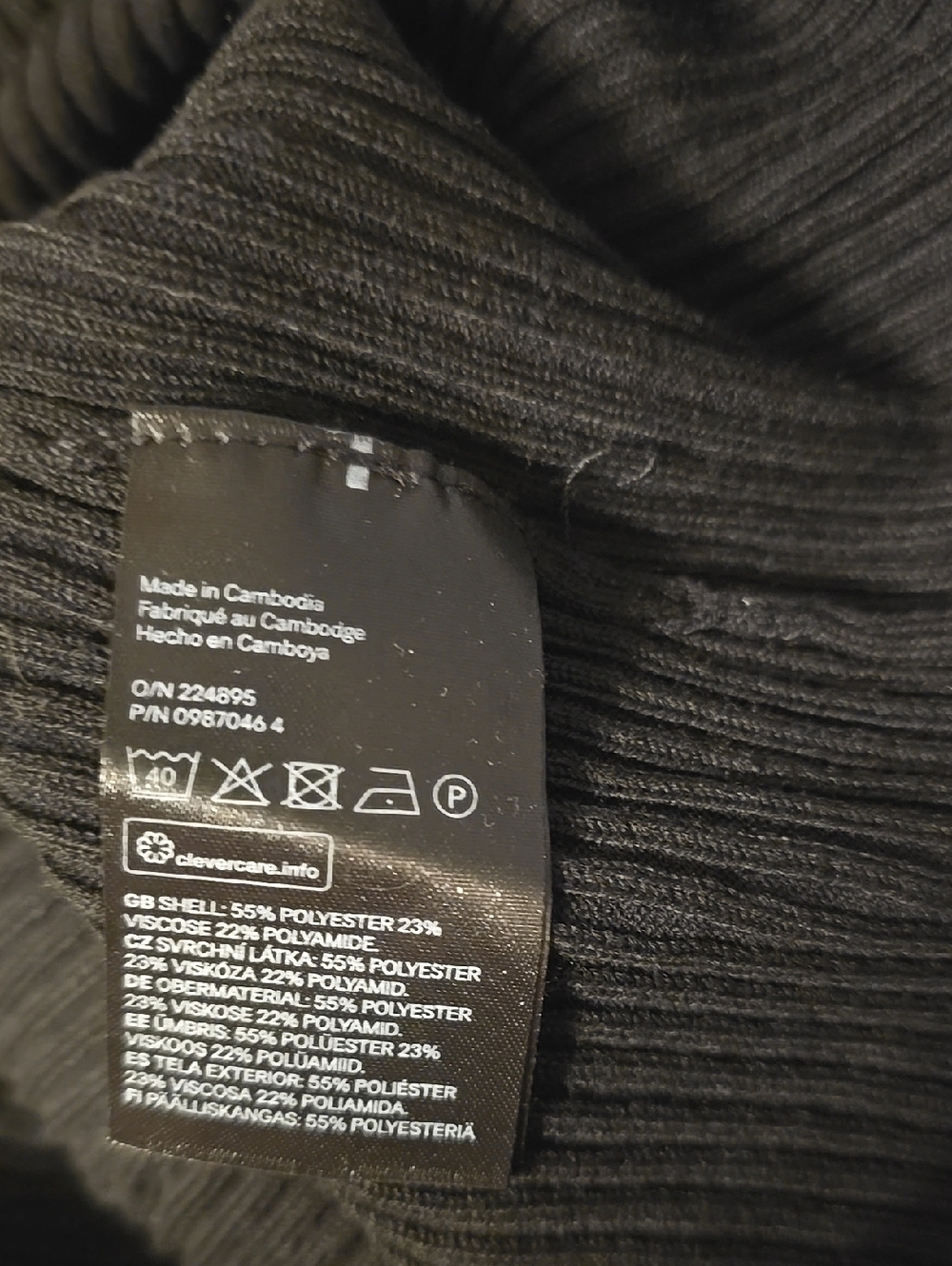 H&M Square-Neck Rib-Knit Top - Picture 3 of 6